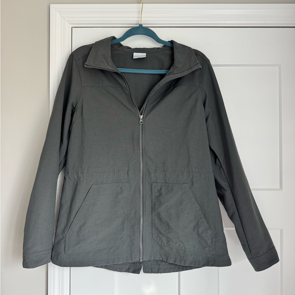 Women’s Columbia lightweight cinch-waist utility jacket